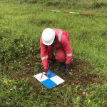 technicien drone avec GCP